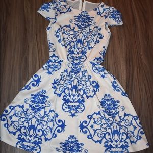 Beautiful Blue/White Oriental Dress